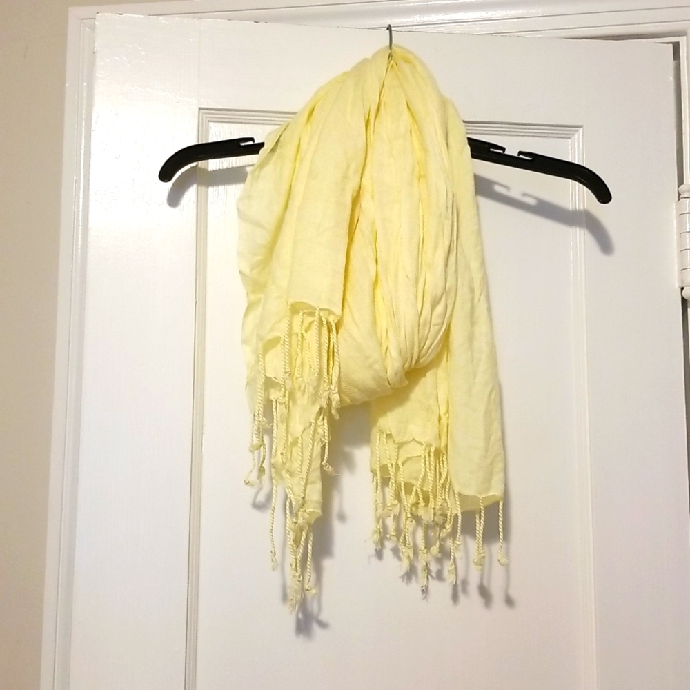 Light Yellow Scarf